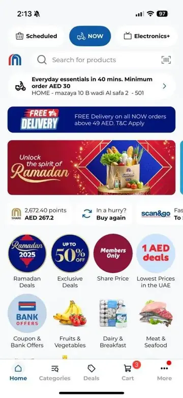 MAF Carrefour app screenshot 1